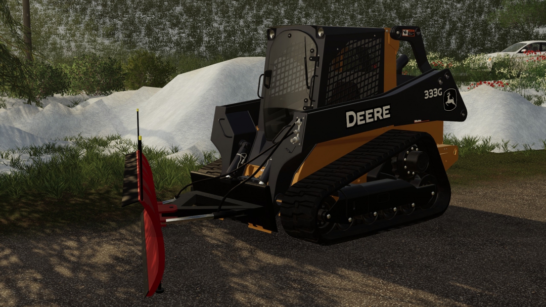 Skid Steer Snow Plow