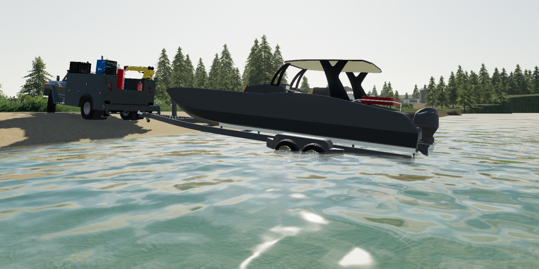 Center Console Boat & Trailer