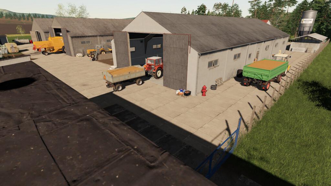 Old Grain Storages Pack v1.0.0.0