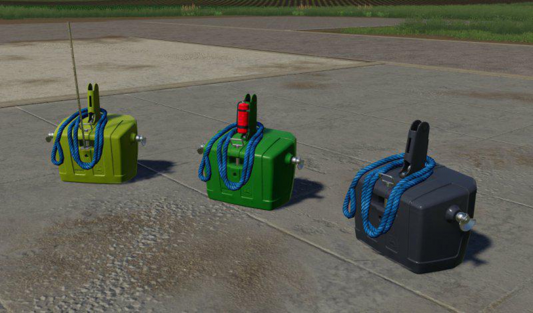 John DEERE 1150 KG WEIGHT v1.0.0.0