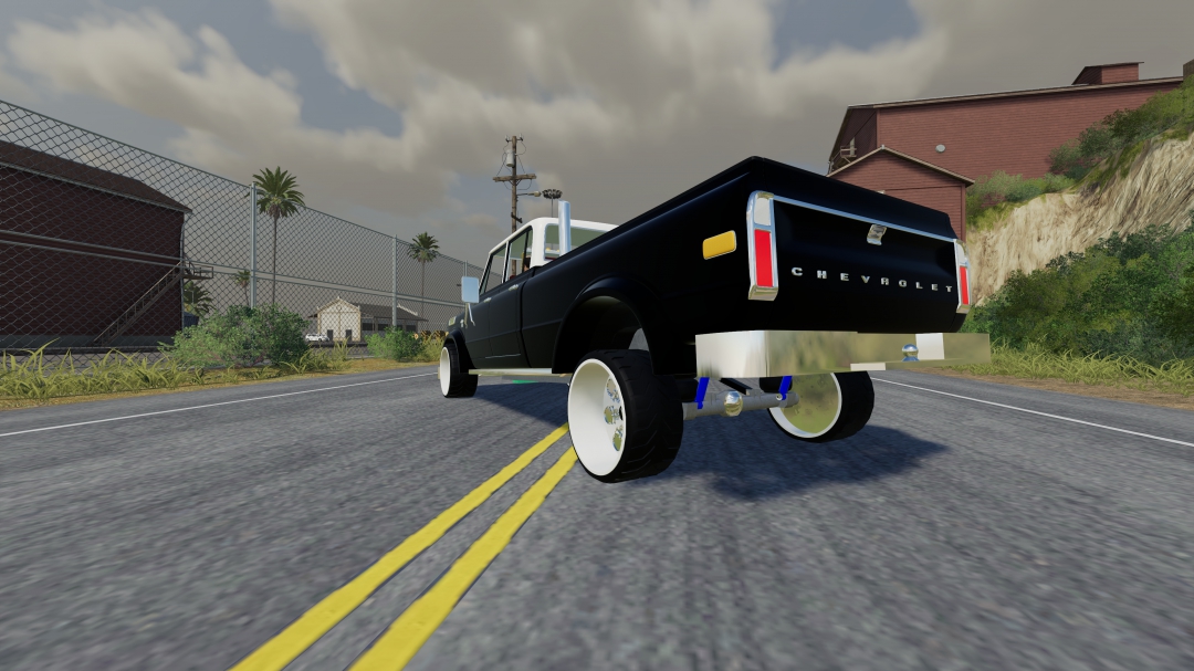 fs19 chevy c50 custom slammed