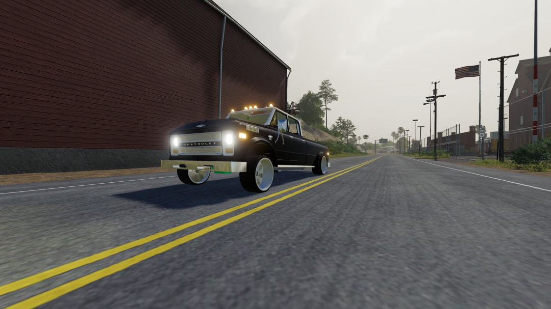 fs19 chevy c50 custom slammed