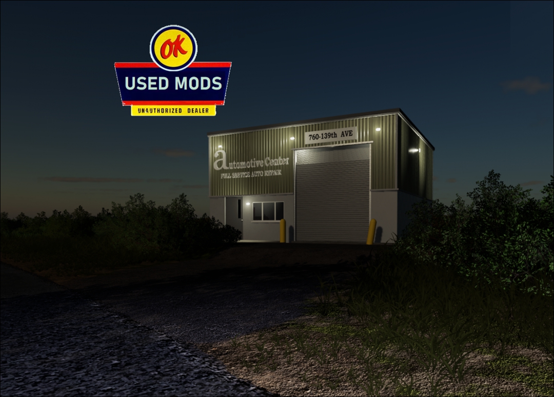 Automotive Center - Local Garage With Workshop By OKUSEDMODS