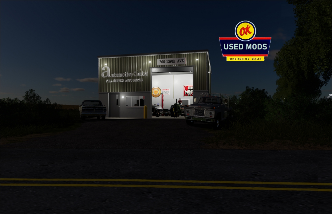 Automotive Center - Local Garage With Workshop By OKUSEDMODS