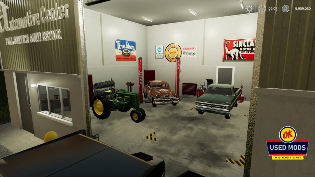 Automotive Center - Local Garage With Workshop By OKUSEDMODS