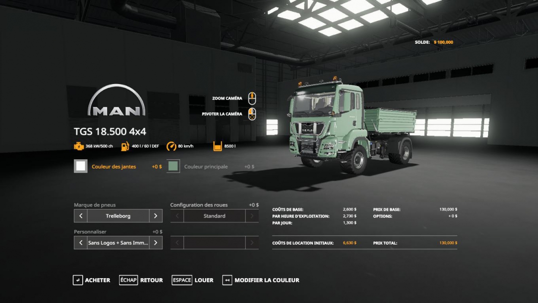 FS19 Man TGS18500 Tipper v1.0