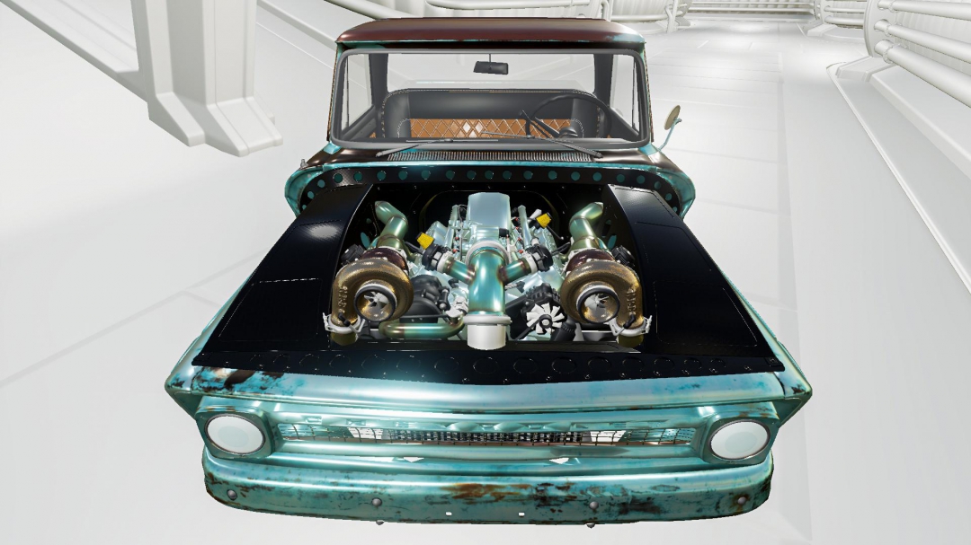 Chevrolet C10 1966 Twin Turbo