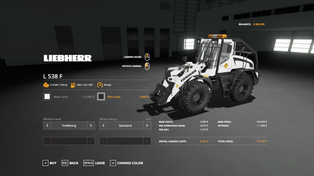 Liebherr L-538 Forestrier v2.0