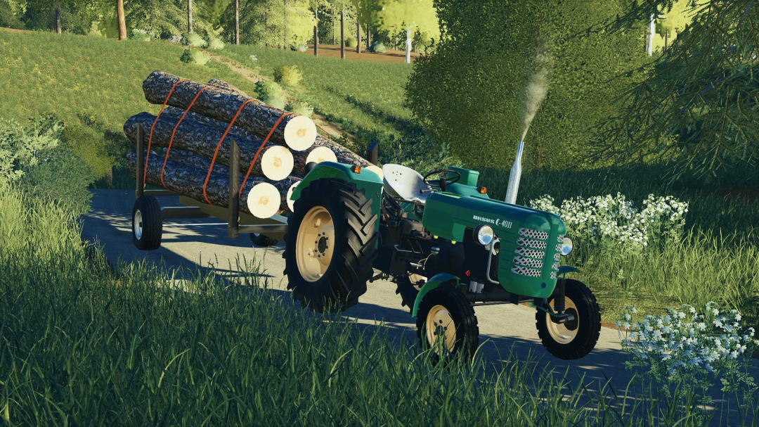 Homemade forest trailer v1.0