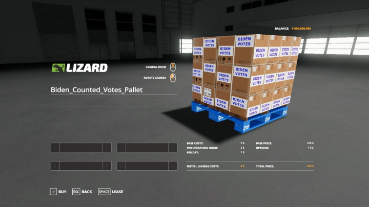 Rigged Election Pallet Pack