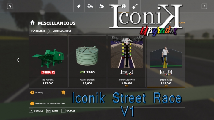 Trending mods today: Iconik Street Race V1