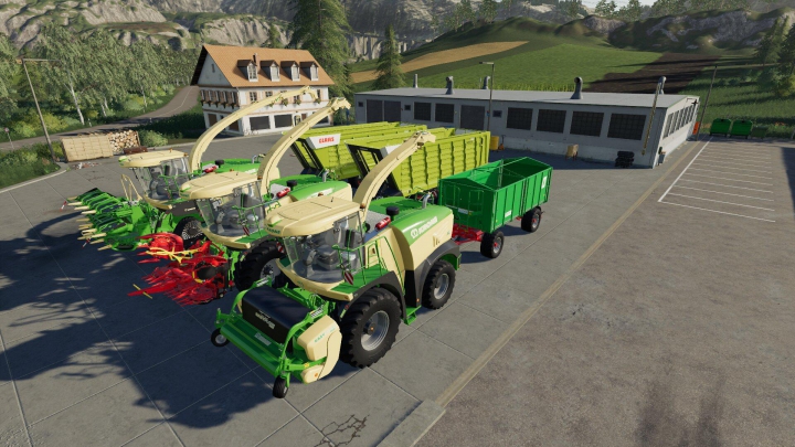 Krone BIG X 580 Pack v1.0.3.0 category: Combines