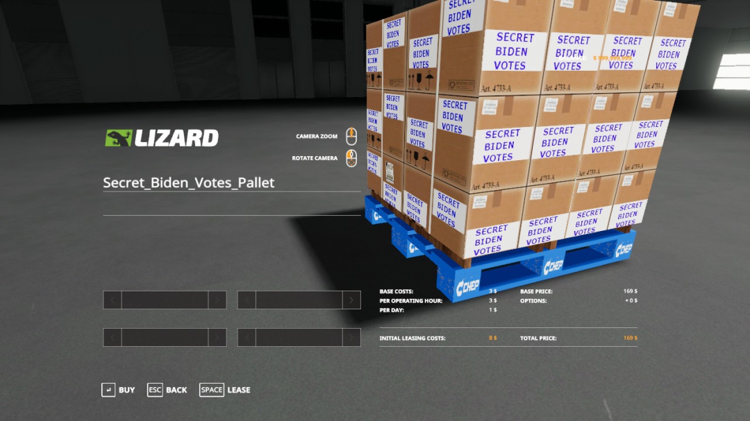 Rigged Election Pallet Pack