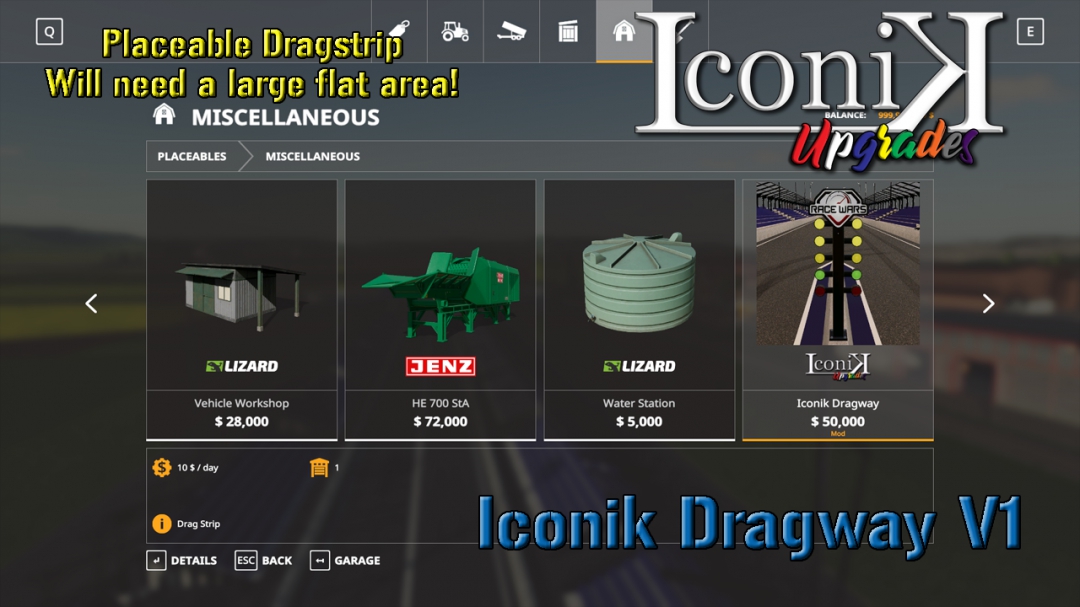 Iconik Dragway V1