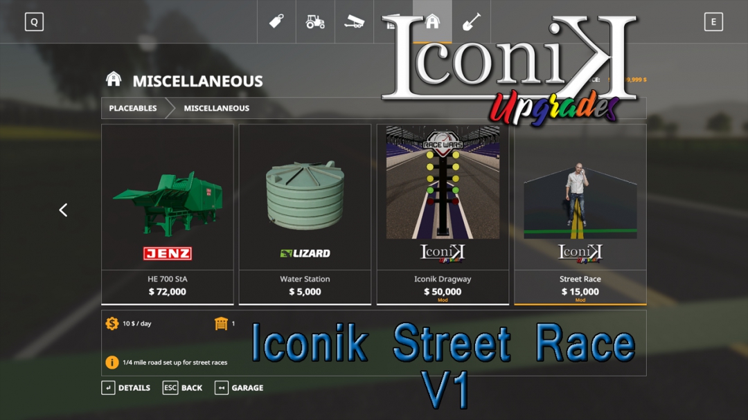 Iconik Street Race V1