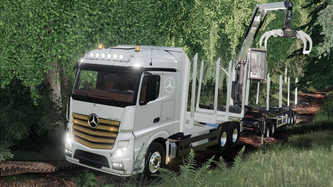 Mercedes Benz Actros Forstaufbau v1.0