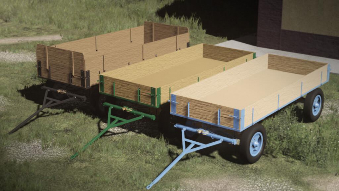 Old Wooden Trailer v1.0.0.0