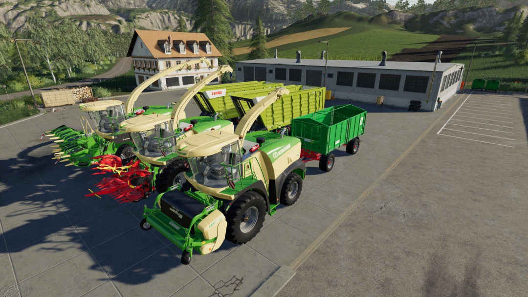 Krone BIG X 580 Pack v1.0.3.0