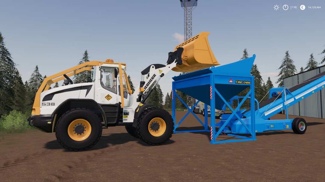 Loading Silo For Conveyor V1.1