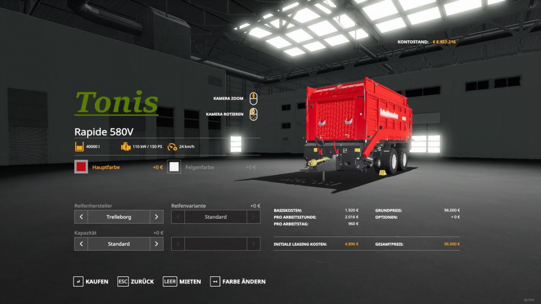 Ladewagen mit mehr Volumen v1.3.0.0