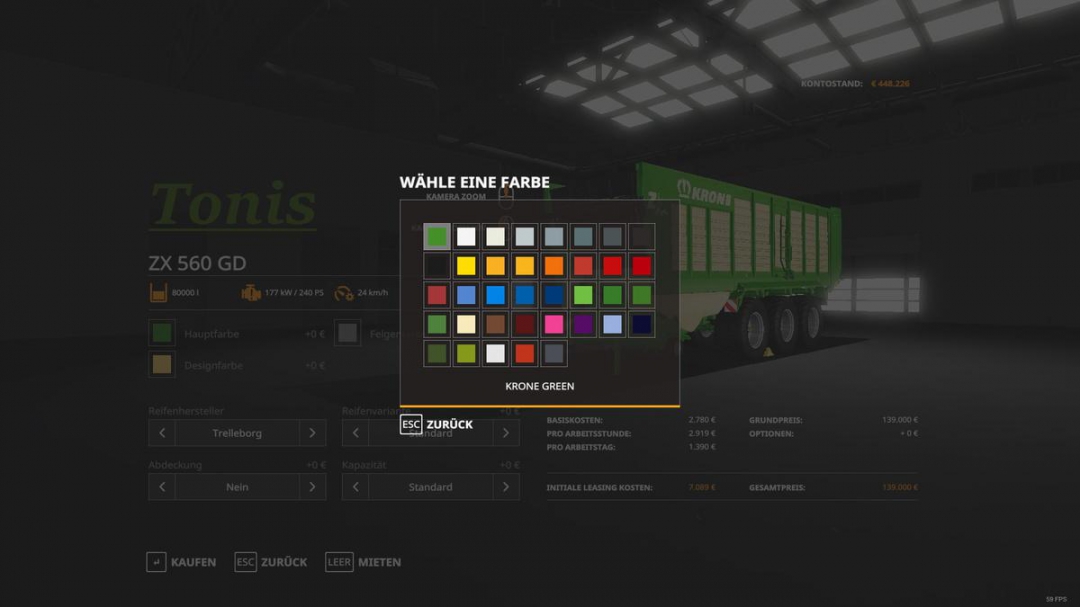 Krone Ladewagen (bulk) v1.2.0.0