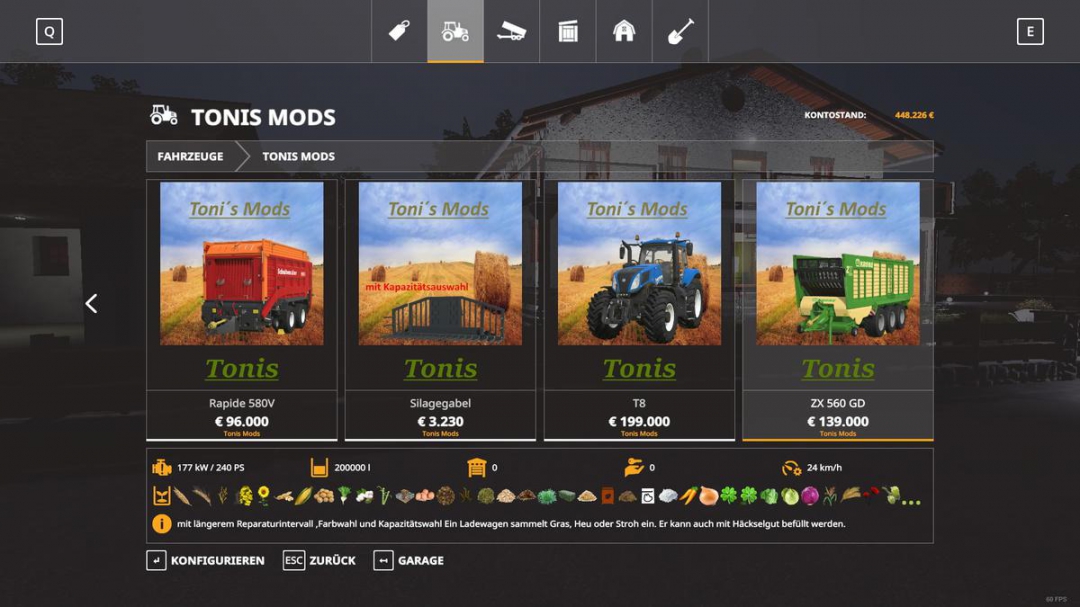 Krone Ladewagen (bulk) v1.2.0.0