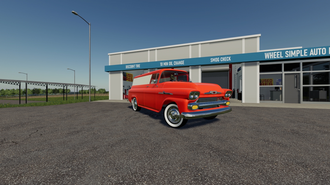 fs19 '58 chevy apache panel van