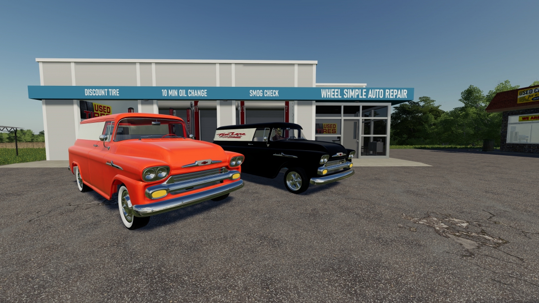 fs19 '58 chevy apache panel van