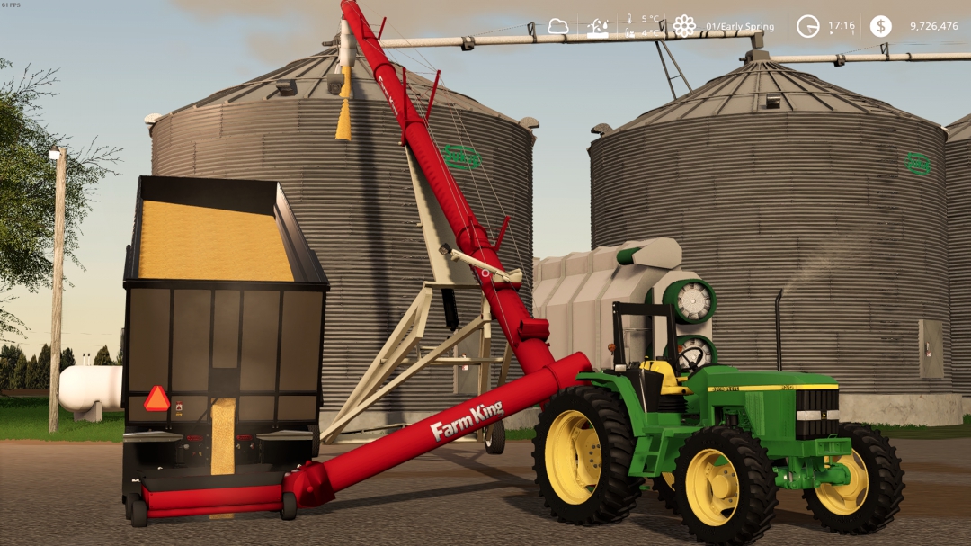 Farm King Swingout Auger