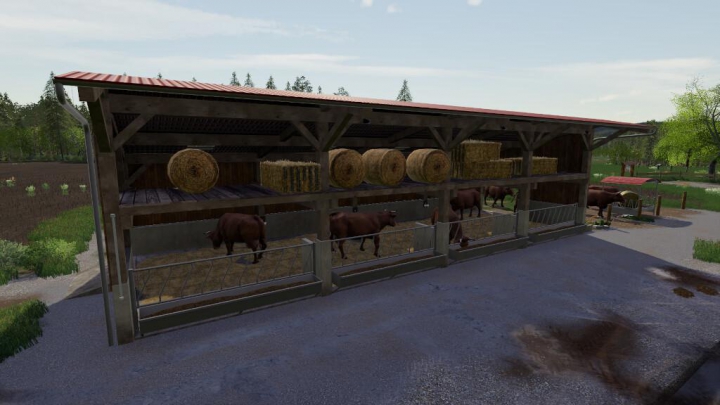 Trending mods today: Cattle Barn With Strawstage v1.0.0.0