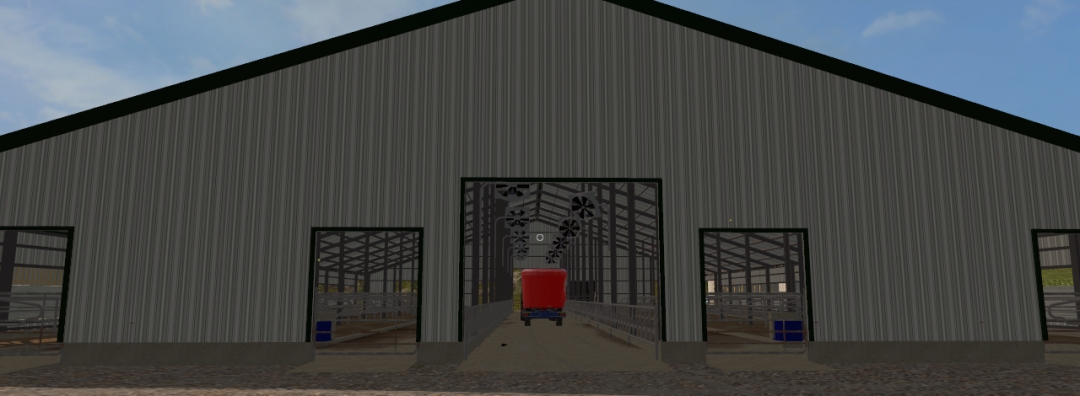 120 x 110 Free Stall Barn