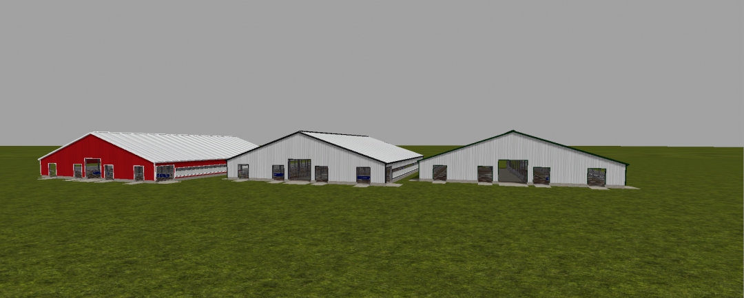 120 x 110 Free Stall Barn