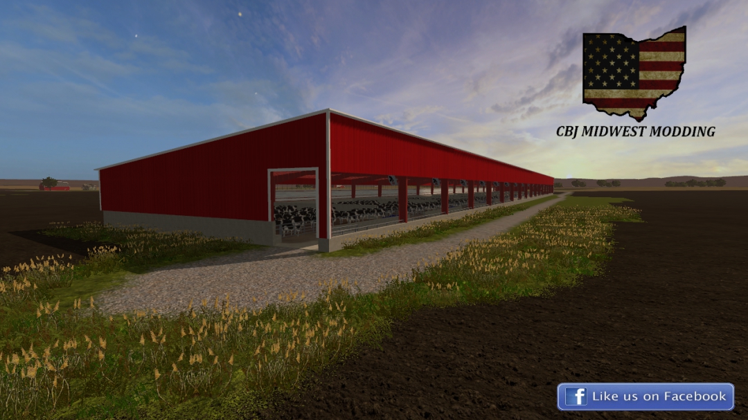 100 x 660 Cattle Barn