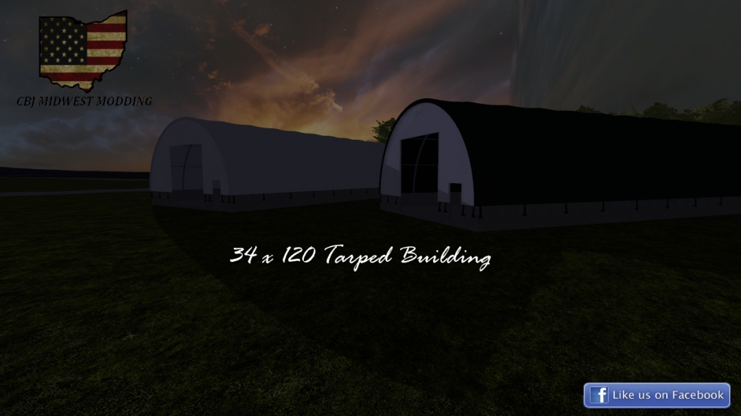 34 x 120 Tarped Building