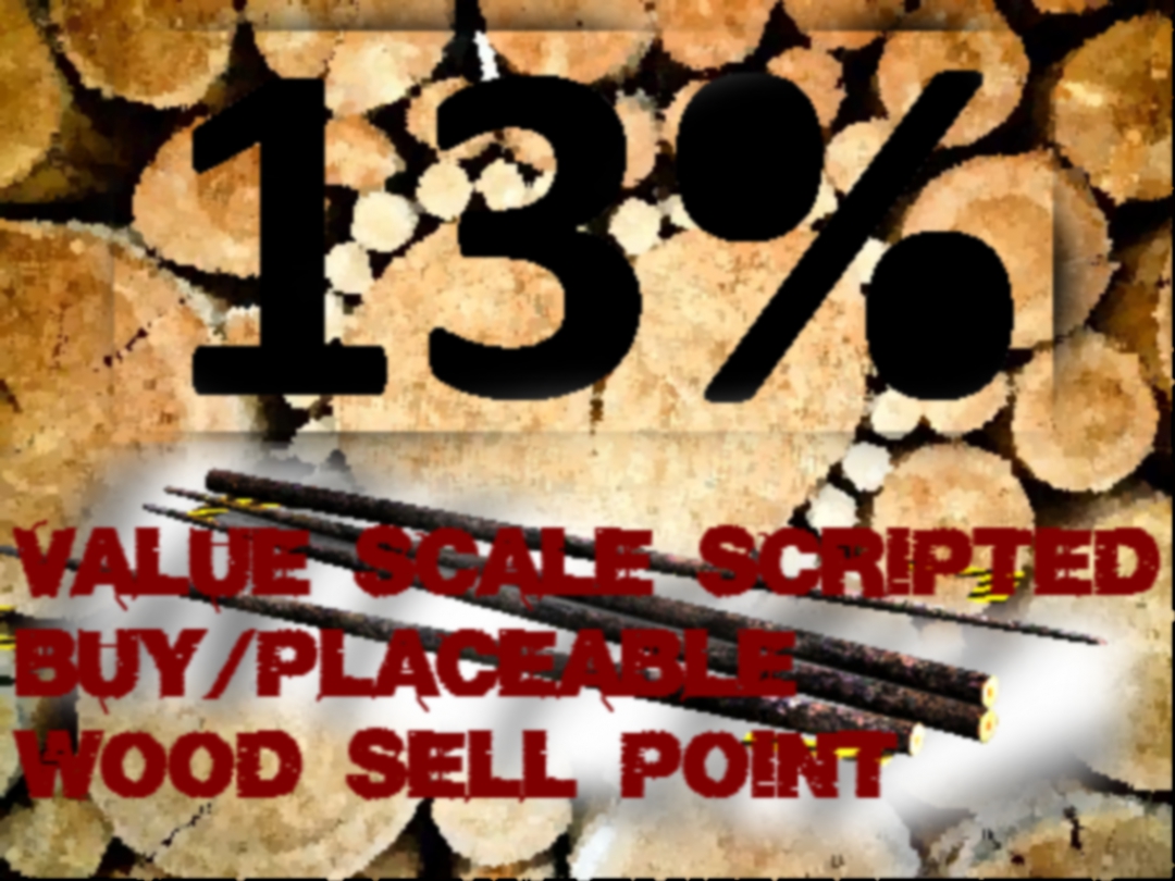 BUY/PLACEABLE VALUE SCALE INJECTED WOOD SELL POINT