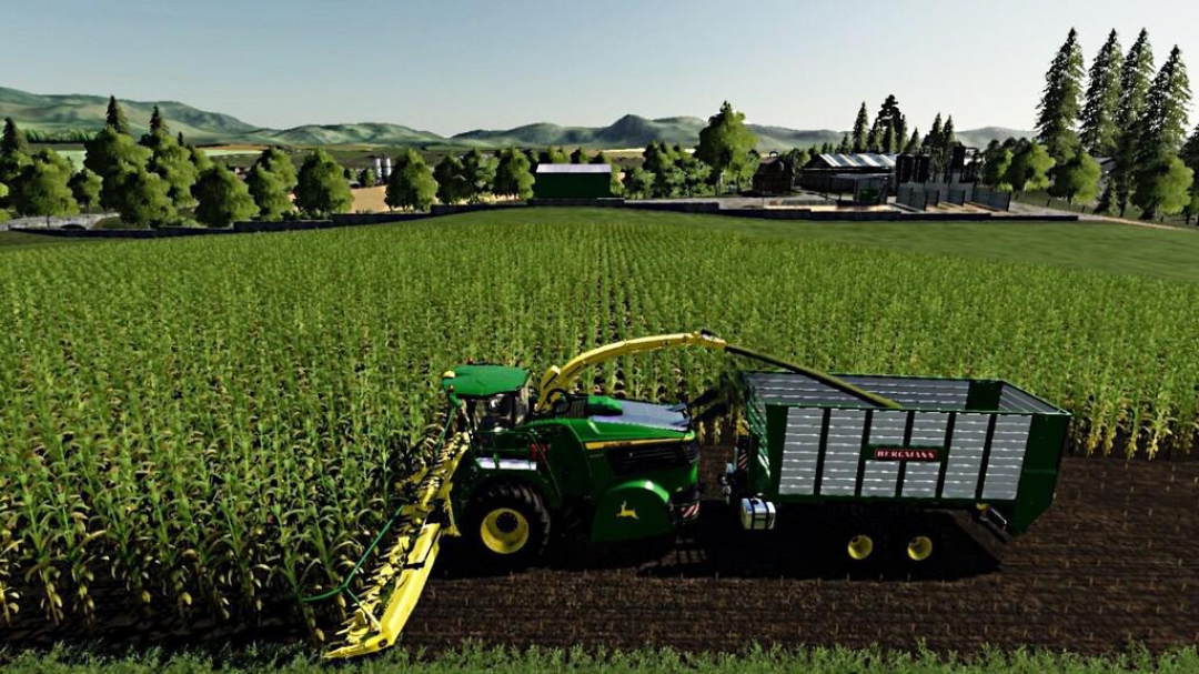 John Deere 8000 Container Carrier v1.0.0.0