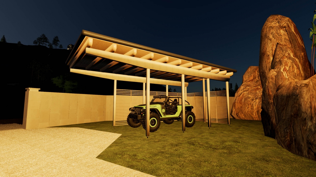 Wooden CarPort