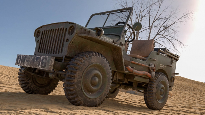 Trending mods today: Old Willys Jeep