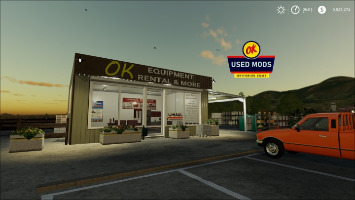 Trending mods today: Rental Yard and U-Haul- Farm Shop - By OKUSED MODS