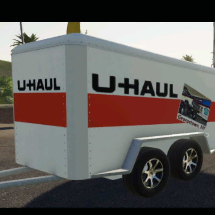 fs19-mods, UHAUL Closed Trailer