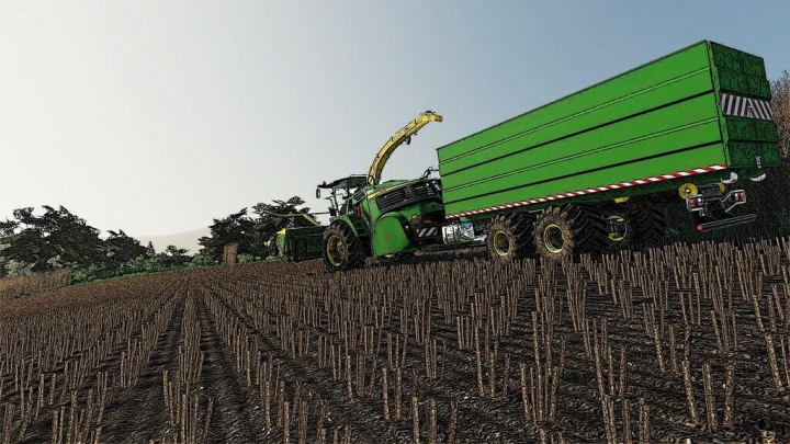 John Deere 8000 Container Carrier v1.0.1.0