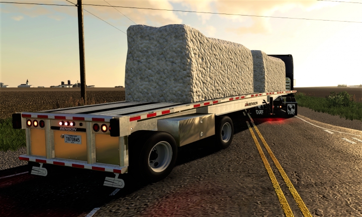 Trending mods today: Benson 524 Flatbed Trailer Auto Load
