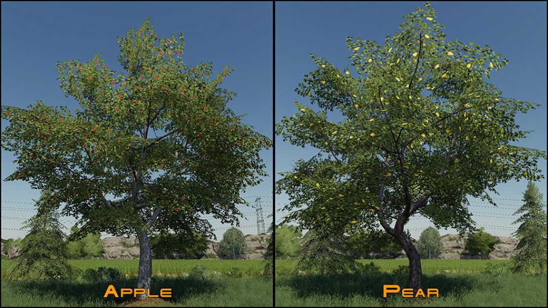 Placeable Fruit Trees Pack v1.0.0.0