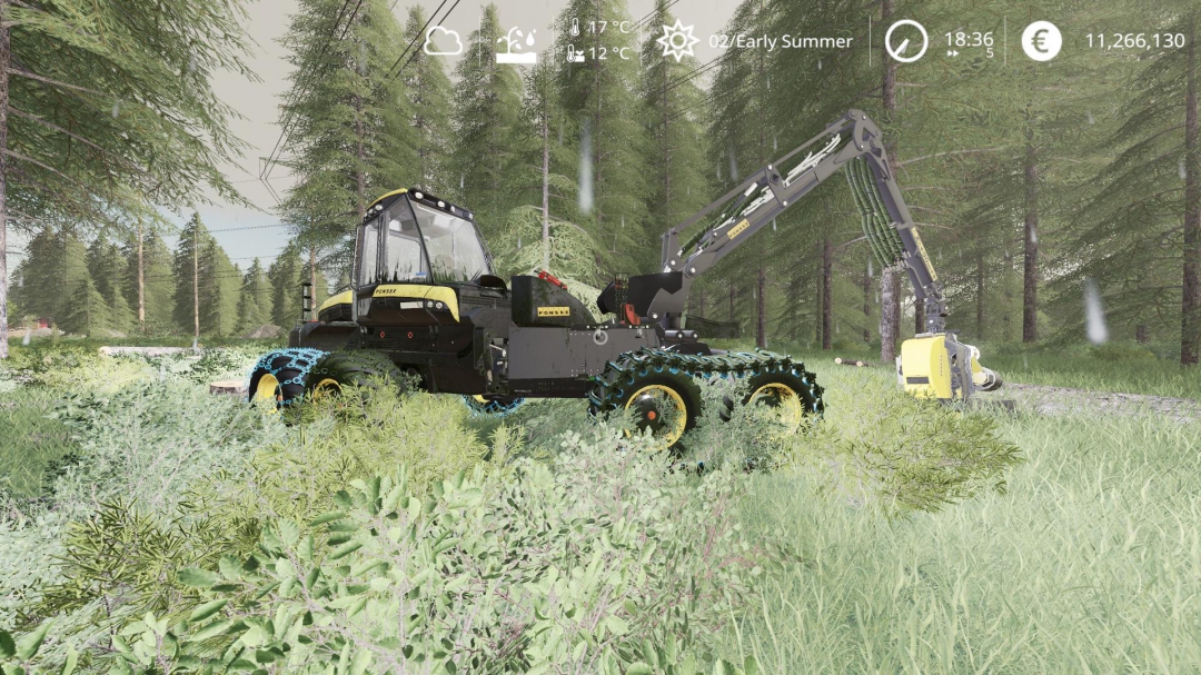 Ponsse harvester 8w