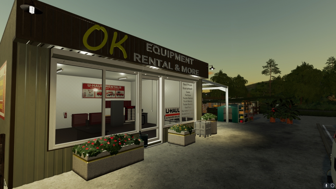 Rental Yard and U-Haul- Farm Shop - By OKUSED MODS