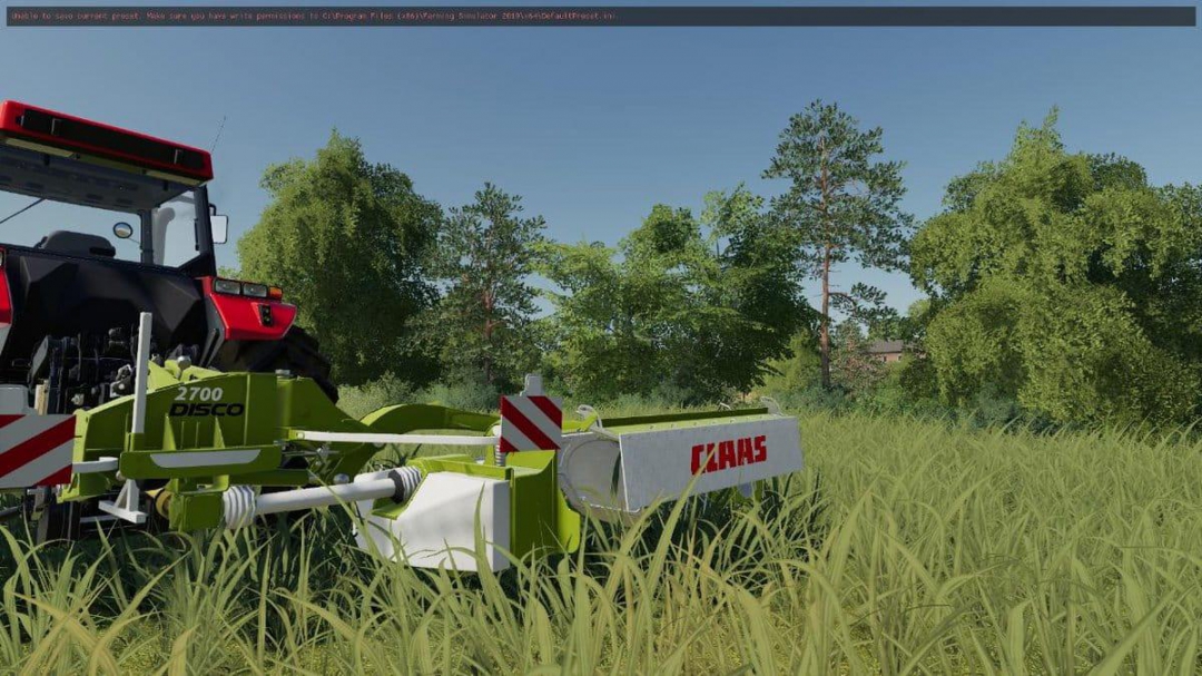 Claas Disco 2700 v1.0.0.0