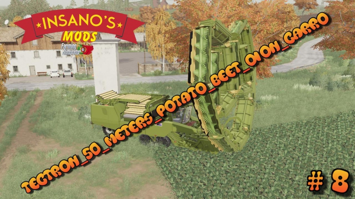 Trending mods today: Tectron 50 METERS potato beet oion carrot v1.0