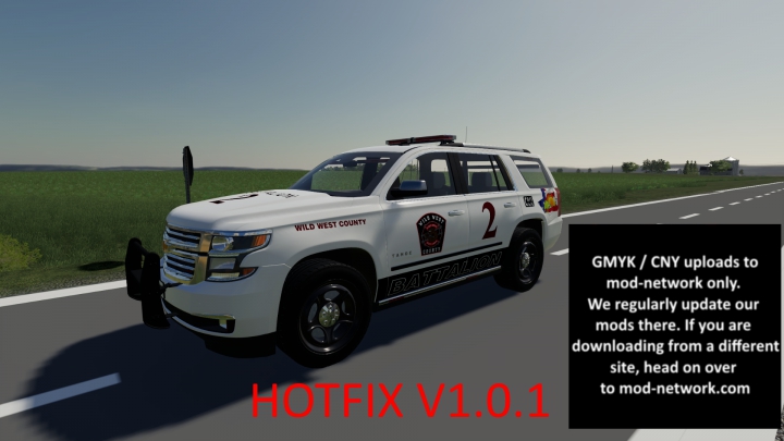 fs19-mods, Chev Tahoe Battalion 2 Chief