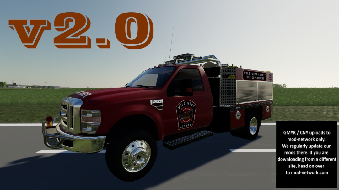 2010 Ford F350 Brush Truck