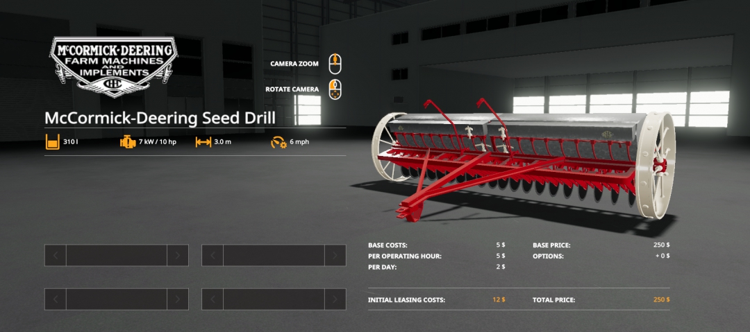 McCormick-Deering Seed Drill